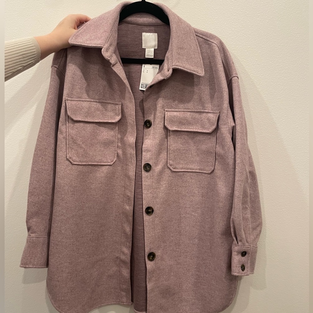 Knit shacket